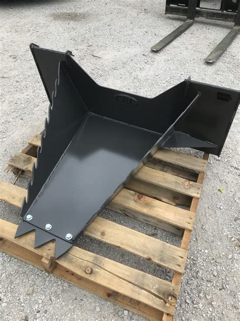 hd stump bucket skid steer case|best compact tractor stump bucket.